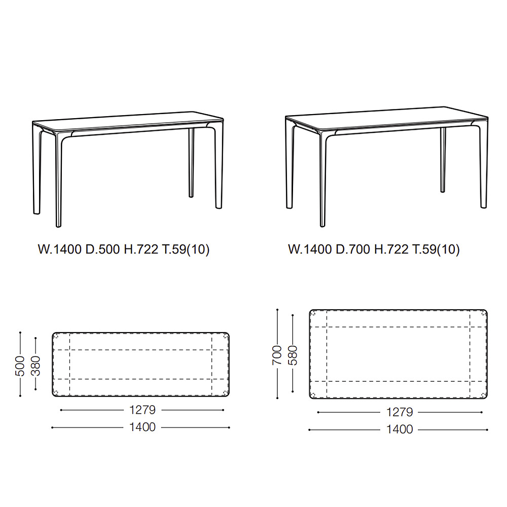IENA DESK｜アルフレックス｜コンフォートQ｜阪急百貨店のインテリア