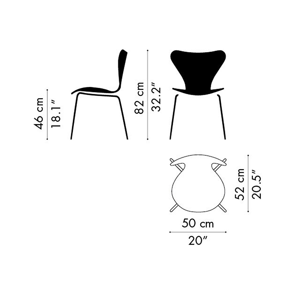 SERIES 7 CHAIR 3107｜フリッツ・ハンセン｜コンフォートQ｜阪急百貨店