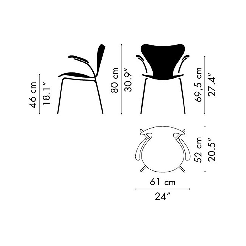 SERIES 7 CHAIR 3207｜フリッツ・ハンセン｜コンフォートQ｜阪急百貨店