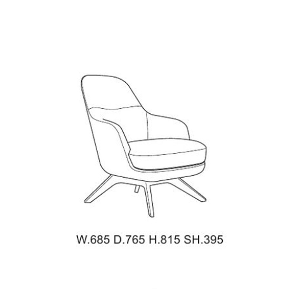 arflex FABIO ラウンジチェア クラシカル調 モダン 家具 Q013 arflex FABIO ラウンジチェア クラシカル調 モダン 家具 Q013