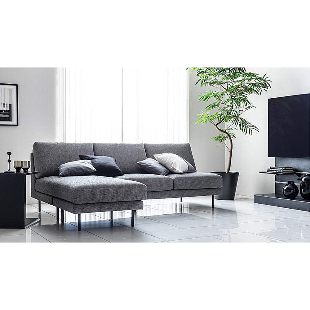 カリモク家具 木製ソファ ディナミカ 2人掛椅子ロング