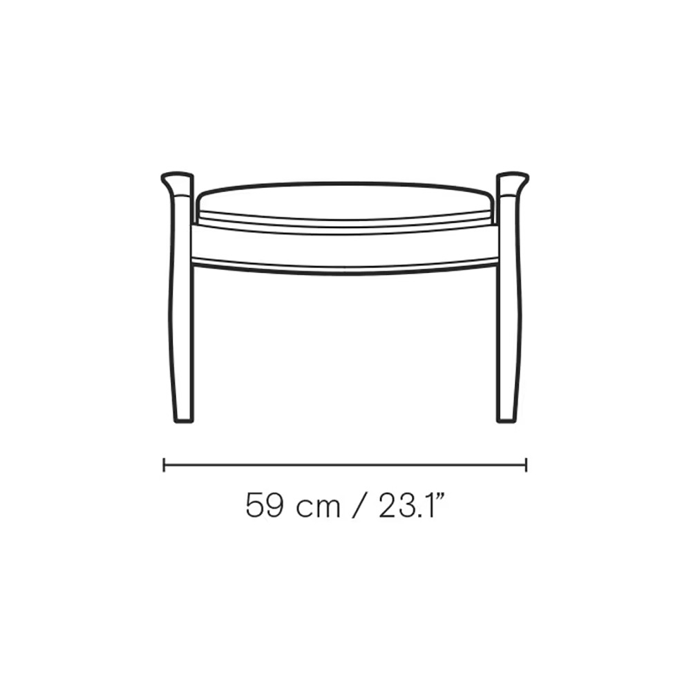 FH430 SIGNATURE FOOTSTOOL｜カール・ハンセン＆サン｜コンフォートQ