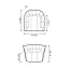 ROSETBRIGANTIN 1SEATER / ロゼブリガンタン 1人掛け ( リーン・ロゼ / Ligne Roset )