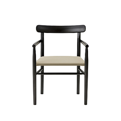 LIGHTWOOD ARMCHAIR UPHOLSTERED SEAT / ライトウッド アームチェア ( マルニ木工 / maruni )
