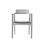 HIROSHIMA ARM CHAIR UPHOLSTERED SEAT / ヒロシマ アームチェア　張座 ( マルニ木工 / maruni )