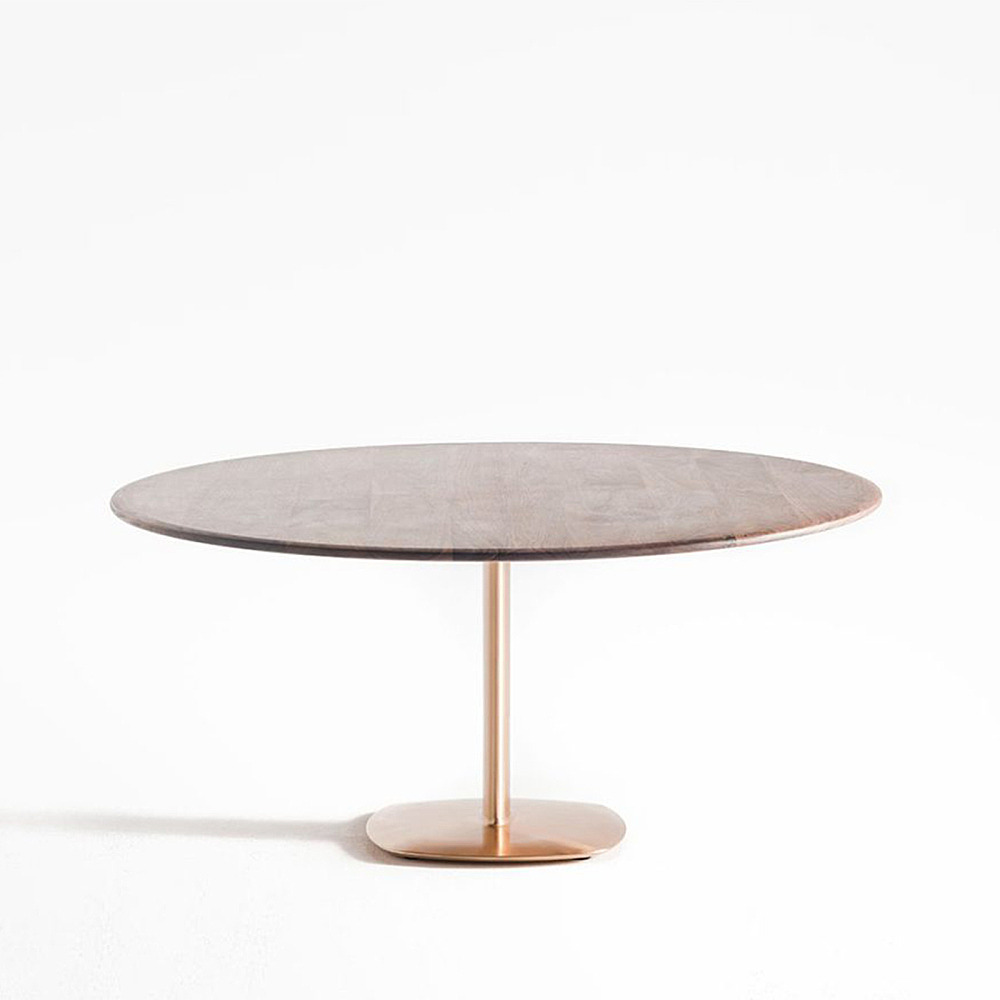 THE BRONZE OVAL PILLAR TABLE｜タイム アンド スタイル｜コンフォート
