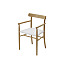 LIGHTWOOD ARMCHAIR MESH SEAT / ライトウッド アームチェア ( マルニ木工 / maruni )