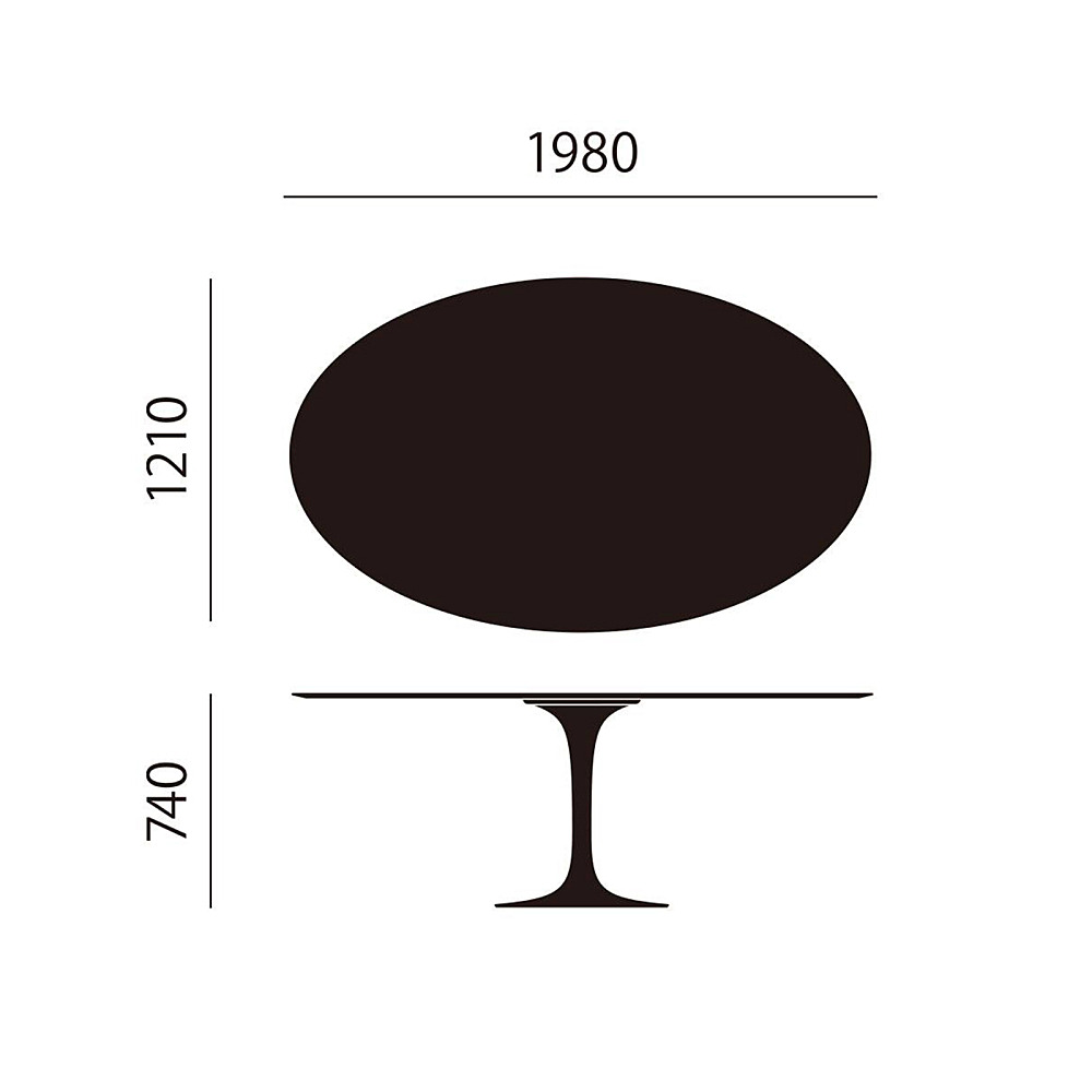 SAARINEN OVAL TABLES｜ノル｜コンフォートQ｜阪急百貨店のインテリア