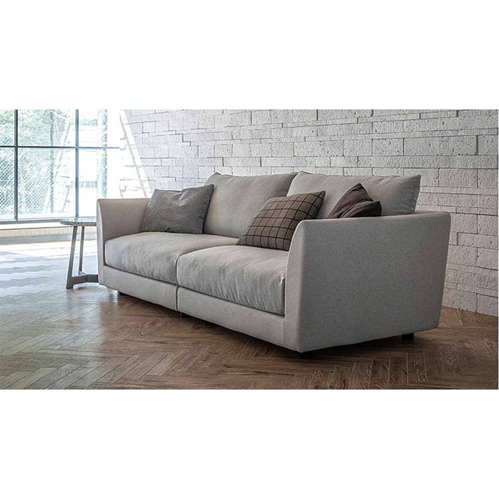 アルフレックス「A・SOFA/エー・ソファ」ワイド1人掛けソファ 中古 arflex(アルフレックス) A SOFA(エー・ソファ) カバー付き