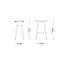 FREJA BAR STOOL SH750 LEATHER STRIPE SEAT / フレイヤ バースツール SH750 レザーストライプシート ( ステラワークス / STELLAR WORKS )