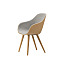 ROUNDISH ARM CHAIR UPHOLSTERED SEAT / ラウンディッシュ アームチェア （張座） ( マルニ木工 / maruni )