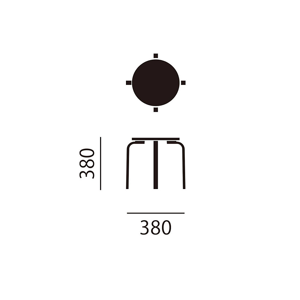 NE60 CHILDREN'S STOOL｜アルテック｜コンフォートQ｜阪急百貨店