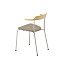 HIROSHIMA ARM CHAIR STACKING UPHOLSTERED SEAT / ヒロシマ アームチェアスタッキング 張座 ( マルニ木工 / maruni )