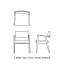 KOTI WIDE ARMCHAIR / コティ ワイドアームチェア ( 冨士ファニチア / FUJI FURNITURE )