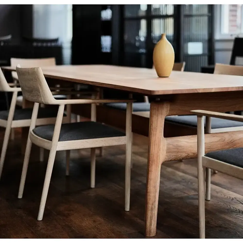 タイムアンドスタイル ダイニングチェア シンプル ナチュラル TIME&STYLE(タイムアンドスタイル)のVISION ウォールナット材×本革