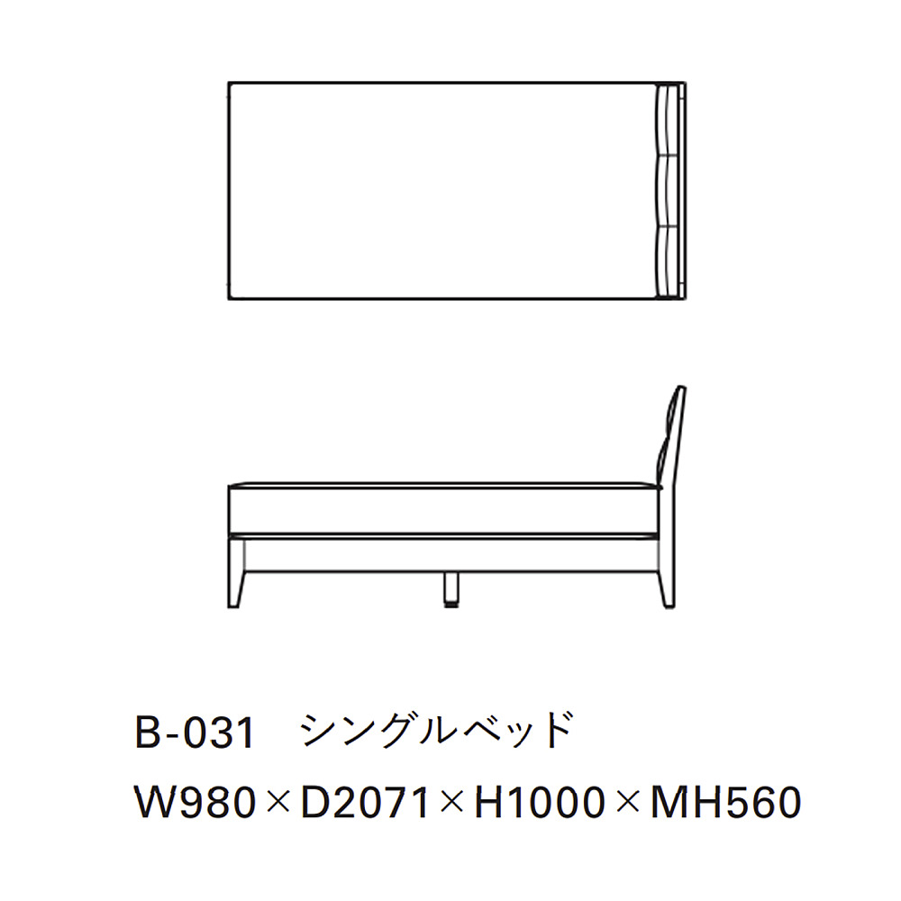 【TIME&STYLE】シングルベッド TIME&STYLE】シングルベッド