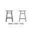 SPINDLE HIGH STOOL / スピンドルスツールハイスツール ( タイム アンド スタイル / TIME & STYLE )