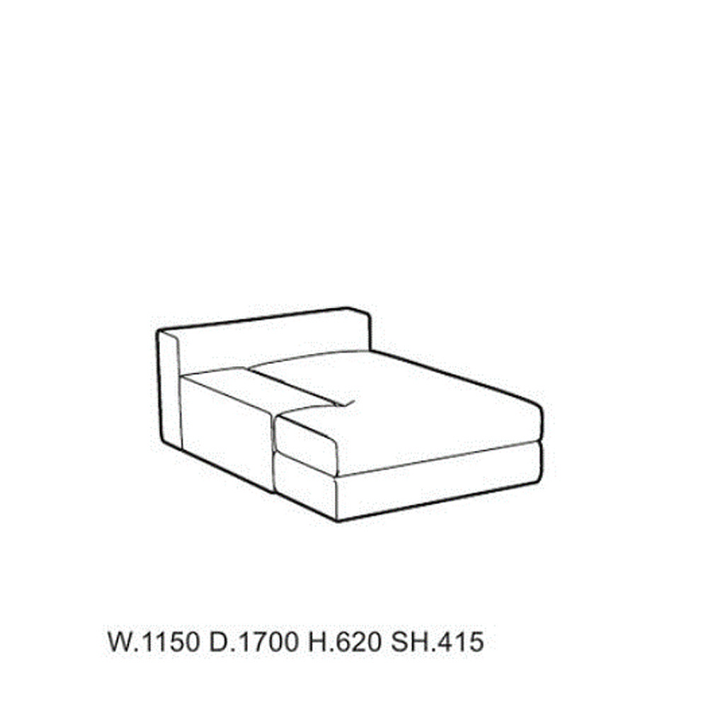GALE RELAX/RELAX NARROW 170 HALF-ARM SOFA|アルフレックス GALE RELAX/RELAX NARROW 170 HALF-ARM SOFA|アルフレックス