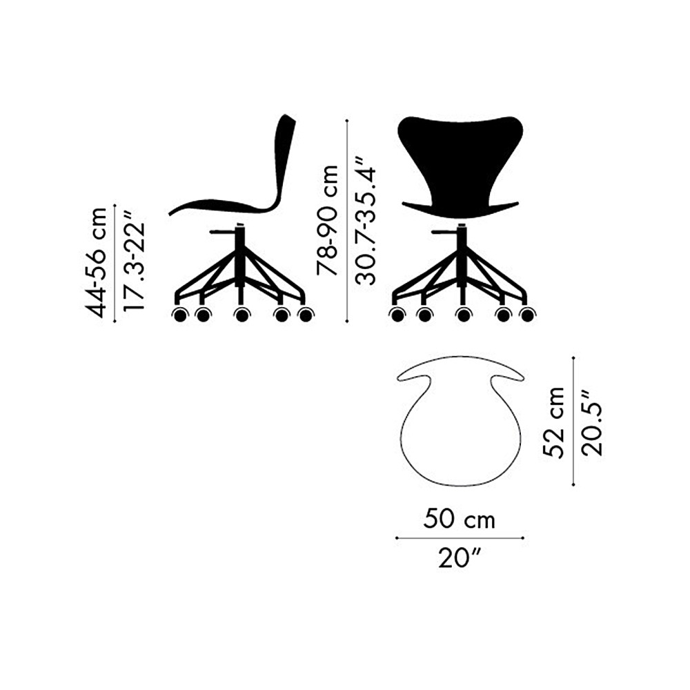 SERIES 7 CHAIR 3117｜フリッツ・ハンセン｜コンフォートQ｜阪急百貨店