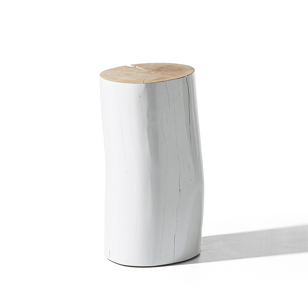 【極美品】ジェルバゾーニ/log/サイドテーブル/ログ/ホワイト/S LOG S/M/L | GERVASONI TOKYO [ジェルバゾーニ東京]