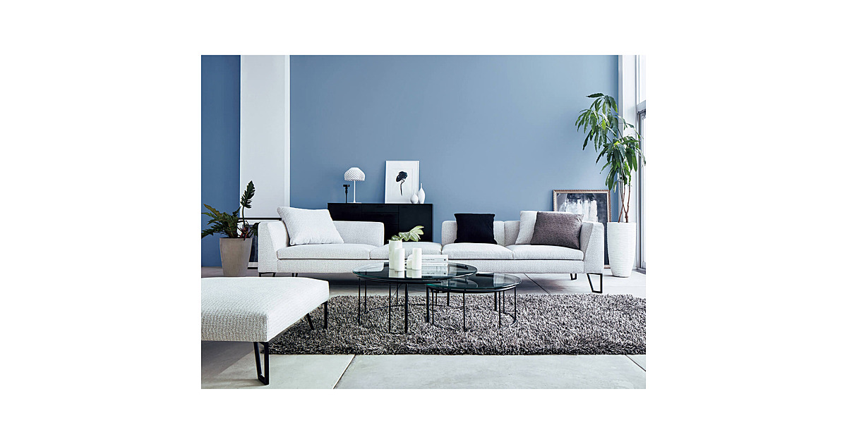 展示品 フクラ「フィナンシェ」アームレス2人掛けソファ 2Pソファ 35万