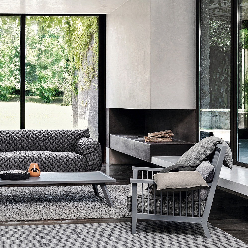 美品 Francfranc スプラン ソファ本体 グレー IKEA 無印好きに