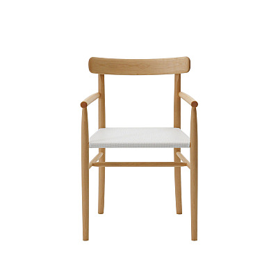 LIGHTWOOD ARMCHAIR MESH SEAT / ライトウッド アームチェア ( マルニ木工 / maruni )