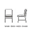 THE SENSUAL LADDER BACK CHAIR / ザセンシュアルラダーバックチェア ( タイム アンド スタイル / TIME & STYLE )