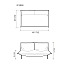 ROSETCALIN1 STEEL/WOOD 2SEATER / ロゼカラン1 スチール/ウッド レッグ ( リーン・ロゼ / Ligne Roset )