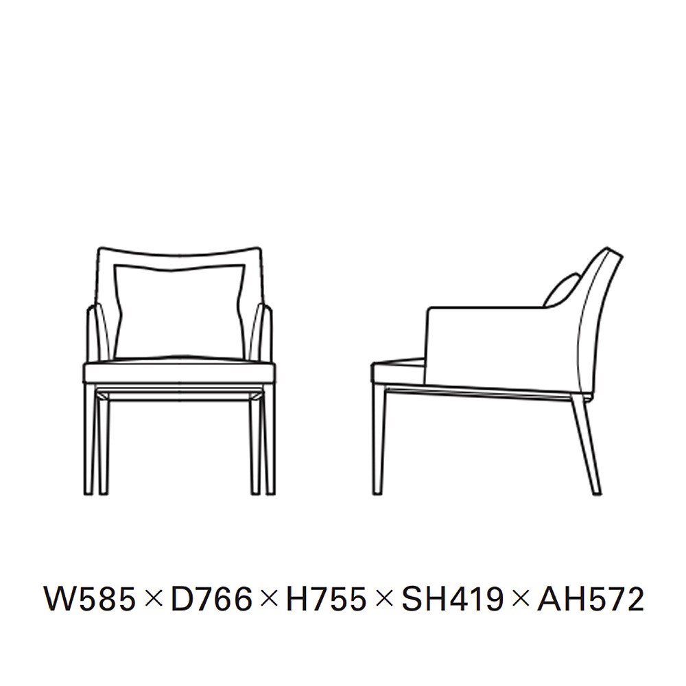 LEONE SEAMLESS LOUNGE CHAIR｜タイム アンド スタイル｜コンフォートQ