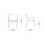 REN DINING ARMCHAIR / レン ダイニングアームチェア ( ステラワークス / STELLAR WORKS )