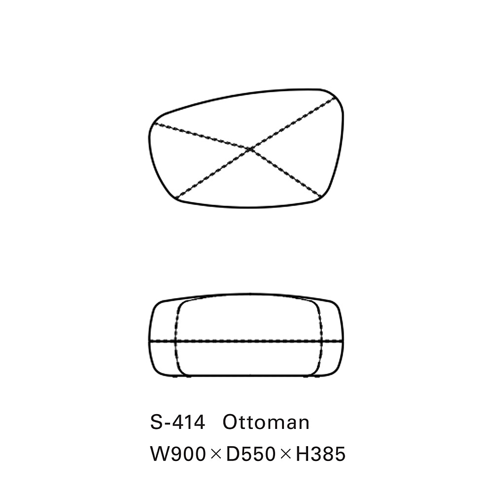 IWA OTTOMAN｜タイム アンド スタイル｜コンフォートQ｜阪急百貨店の