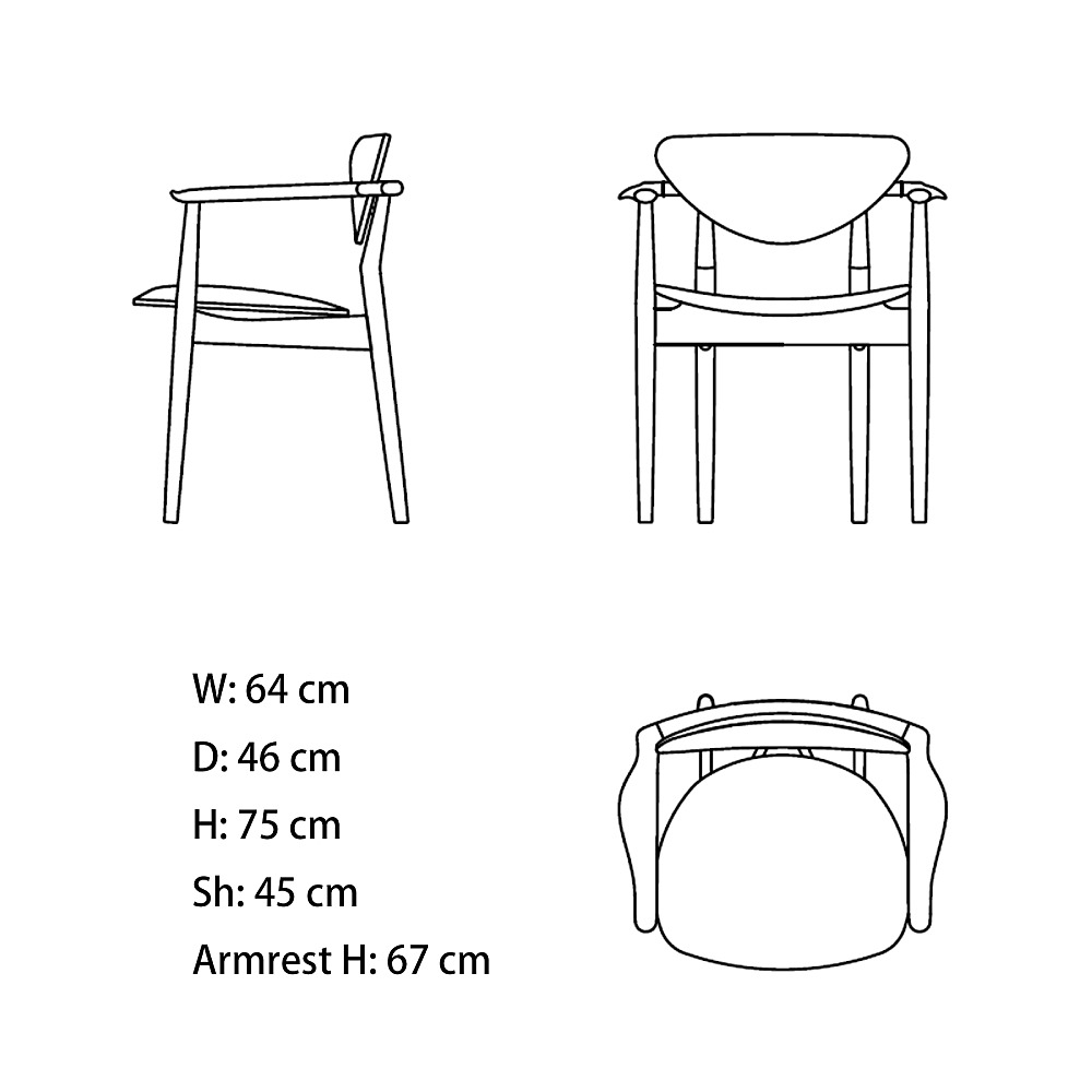 109 CHAIR｜ハウス・オブ・フィンユール｜コンフォートQ｜阪急百貨店の
