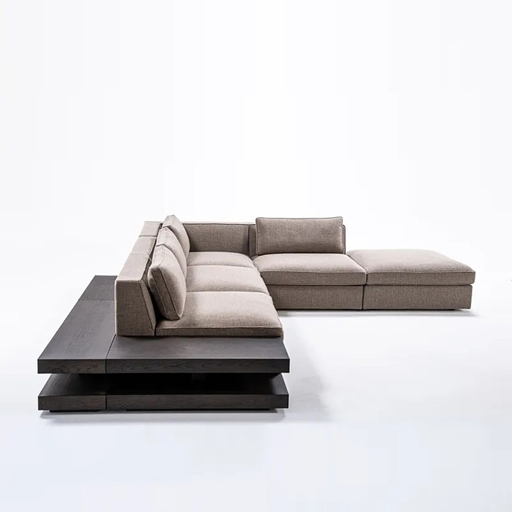 Time & Style コーナーソファ リナーテLinate右カウチのみ（LIVING 