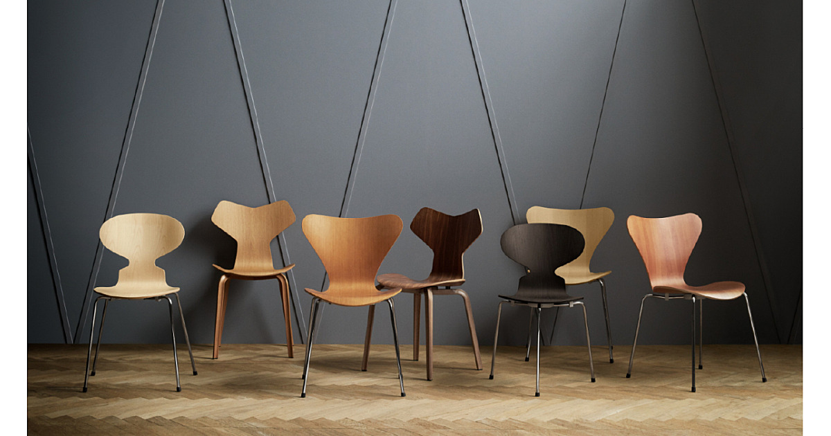 アルネ・ヤコブセンの名作チェア3選アント、セブン、グランプリ