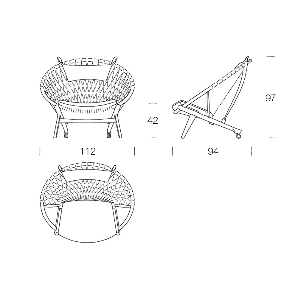 PP130 CIRCLE CHAIR｜PP モブラー｜コンフォートQ｜阪急百貨店の