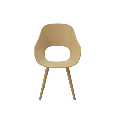 ROUNDISH ARM CHAIR WOODEN SEAT / ラウンディッシュ アームチェア （板座） ( マルニ木工 / maruni )