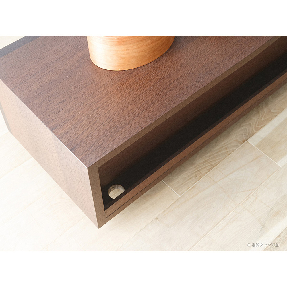 とても可愛い 木製TVボード 美品☺️ Woody Prime Boxツゲ材 ツートーン木製テレビボード | 高級感と耐久性