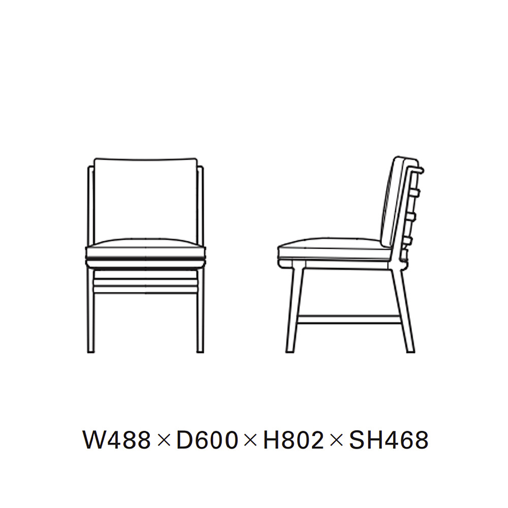 THE SENSUAL LADDER BACK CHAIR｜タイム アンド スタイル