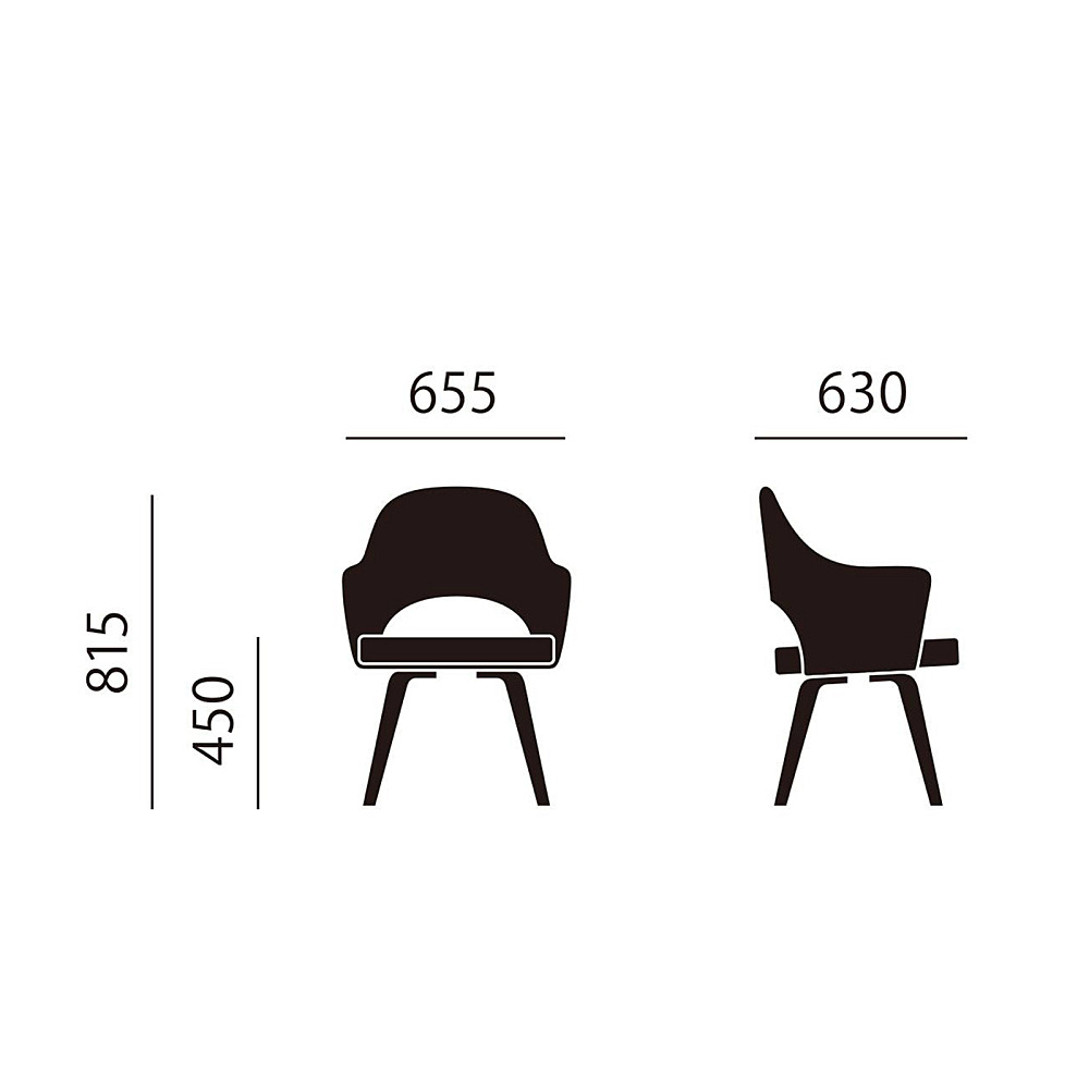 SAARINEN CONFERENCE CHAIRS WITH ARM|ノル|コンフォートQ SAARINEN CONFERENCE CHAIRS WITH ARM|ノル|コンフォートQ