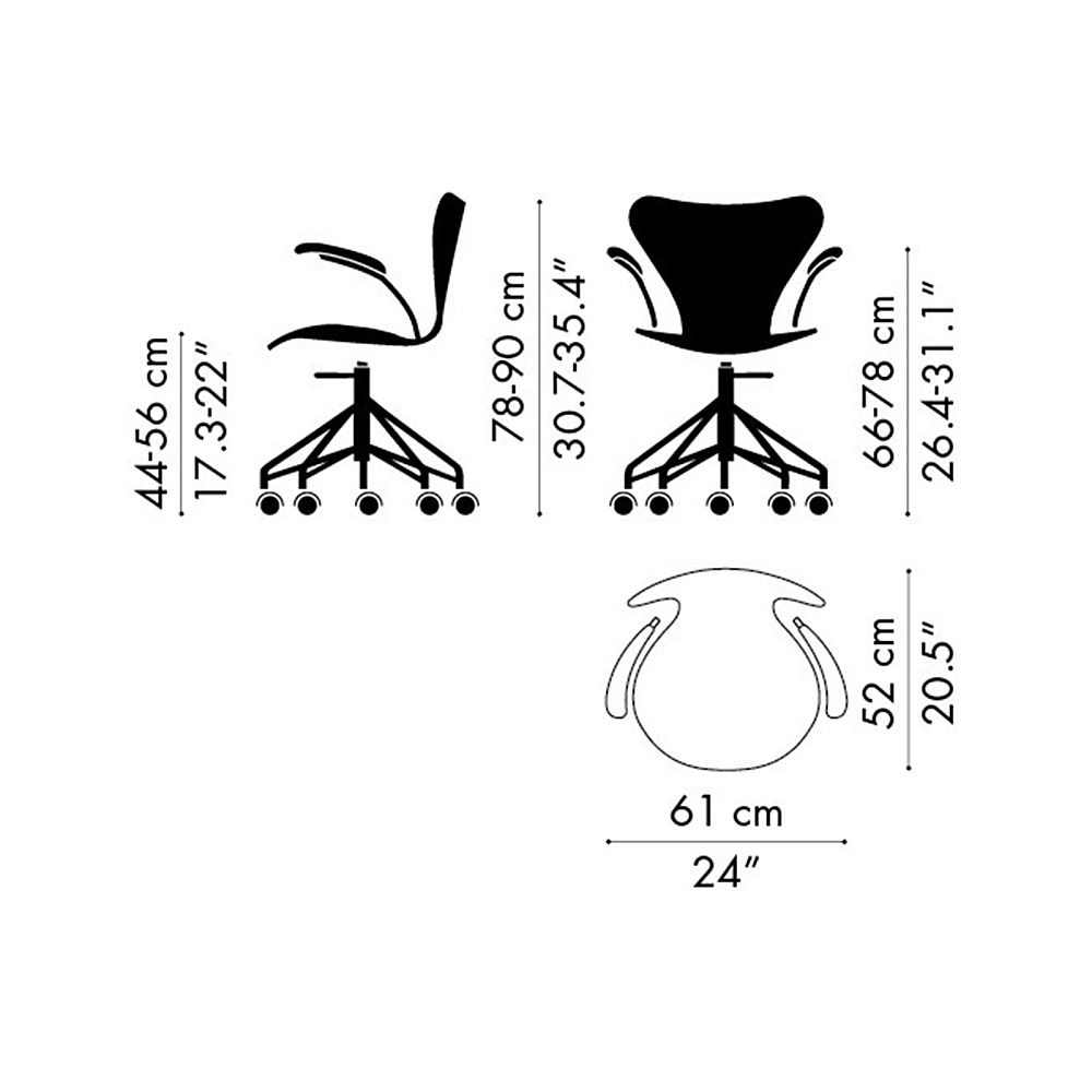 SERIES 7 CHAIR 3217｜フリッツ・ハンセン｜コンフォートQ｜阪急百貨店