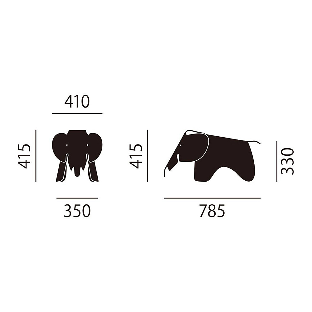 EAMES ELEPHANT｜ヴィトラ｜コンフォートQ｜阪急百貨店の