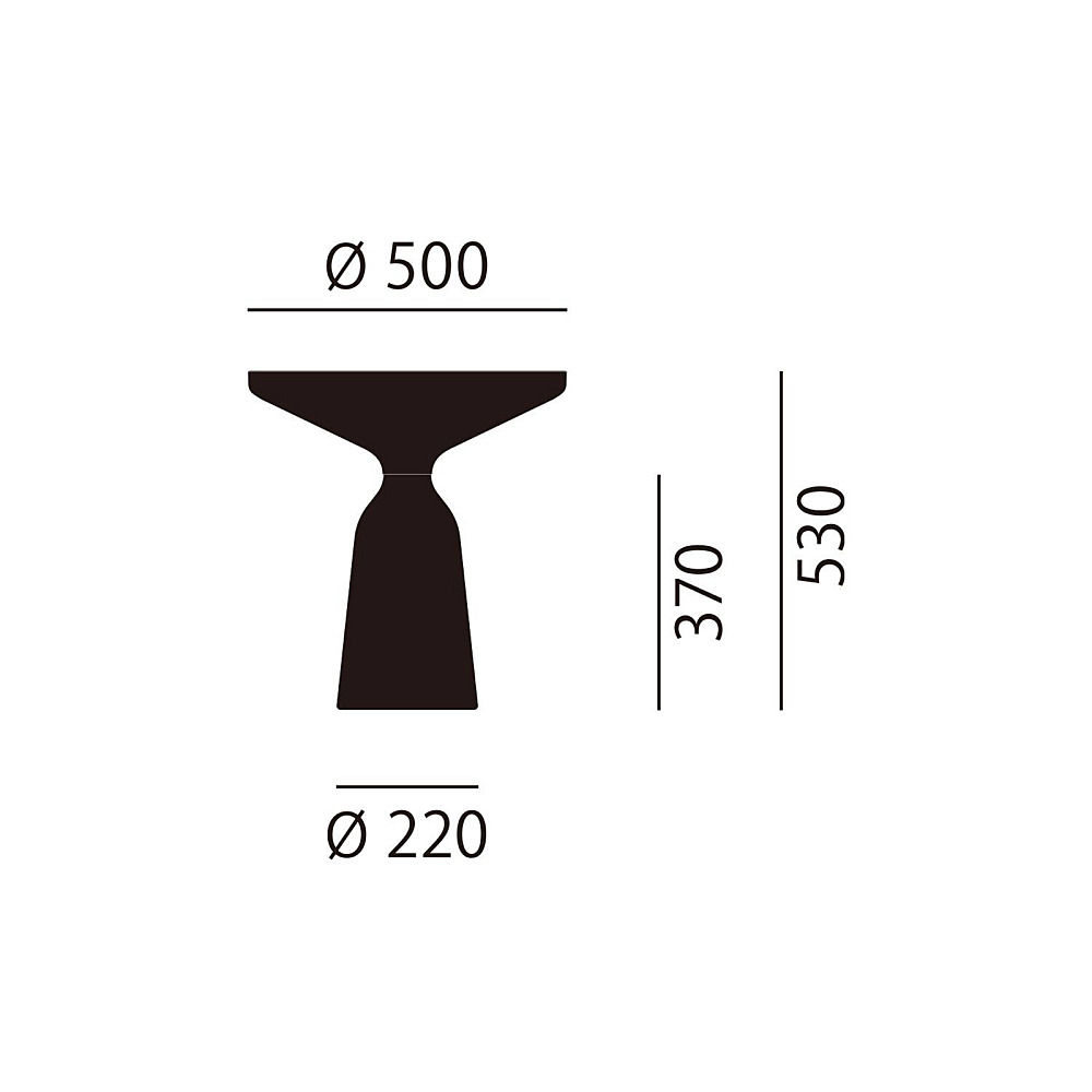 BELL SIDE TABLE｜クラシコン｜コンフォートQ｜阪急百貨店のインテリア