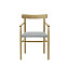 LIGHTWOOD ARMCHAIR UPHOLSTERED SEAT / ライトウッド アームチェア ( マルニ木工 / maruni )