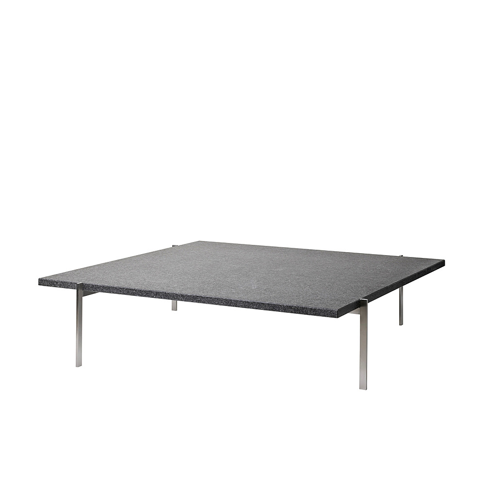 北欧デンマークのブランドFritz Hansen(フリッツハンセン)社のポール・ケアホルム デザイン PK61A コーヒーテーブル。スタイリッシュなガラスリビングテーブルをインテリアのアクセントに。CJ206 PK61A｜フリッツ・ハンセン｜コンフォートQ｜阪急百貨店のインテリア