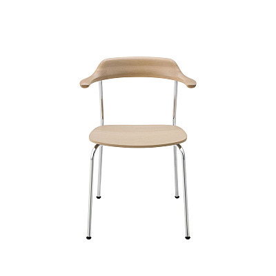 HIROSHIMA ARM CHAIR STACKING WOODEN SEAT / ヒロシマ アームチェアスタッキング 板座 ( マルニ木工 / maruni )