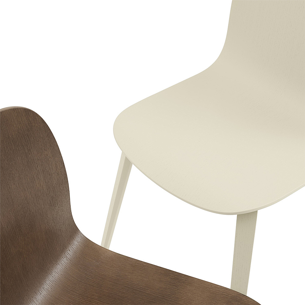 【asign0722】 ムート VISU ビス 3脚 VISU CHAIR WOOD BASE｜ムート｜コンフォートQ｜阪急百貨店の