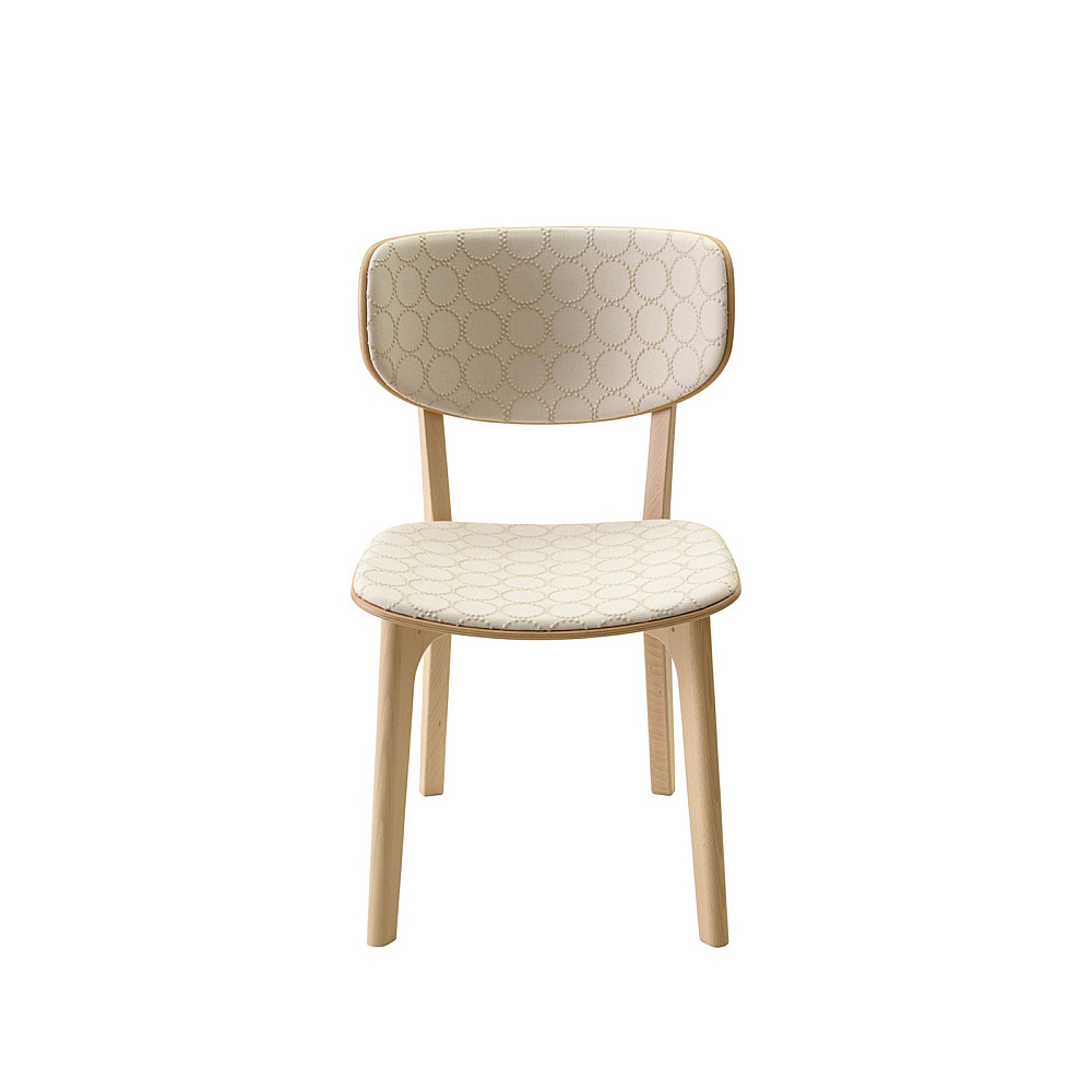 ROUNDISH CHAIR UPHOLSTERED SEAT｜マルニ木工｜コンフォートQ