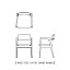 KOTI ARMCHAIR WOOD SEAT / コティ　アームチェア ( 冨士ファニチア / FUJI FURNITURE )