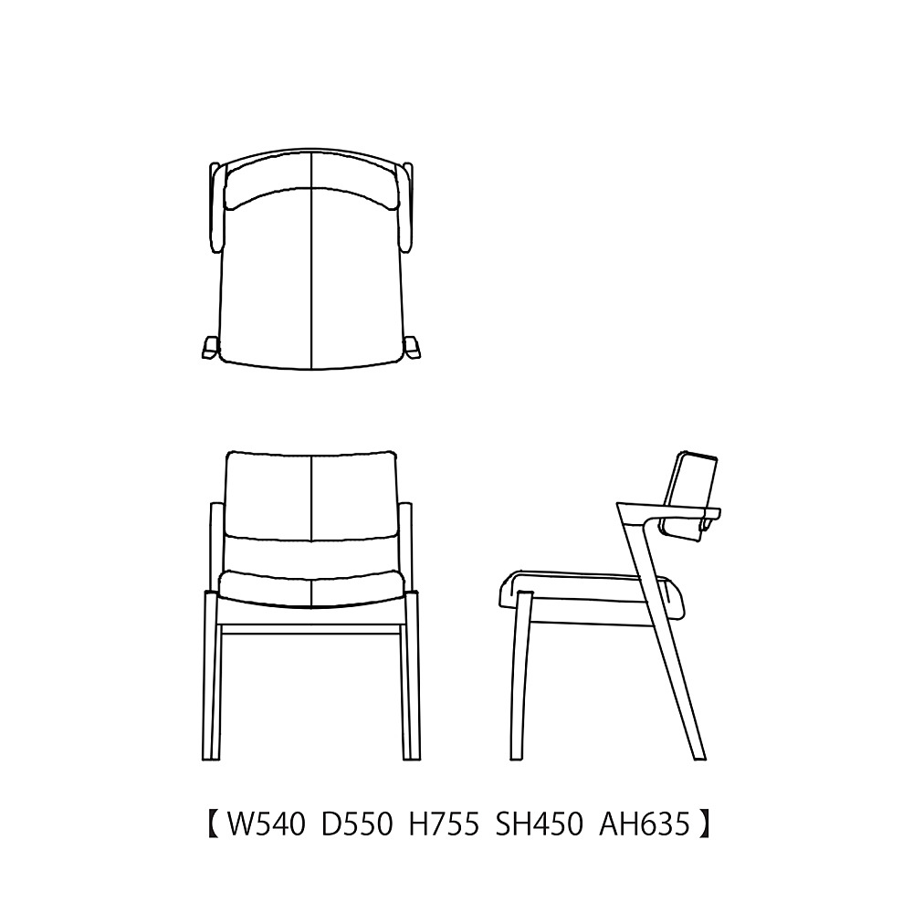 KOTI NOA ARMLESS CHAIR｜冨士ファニチア｜コンフォートQ｜阪急百貨店